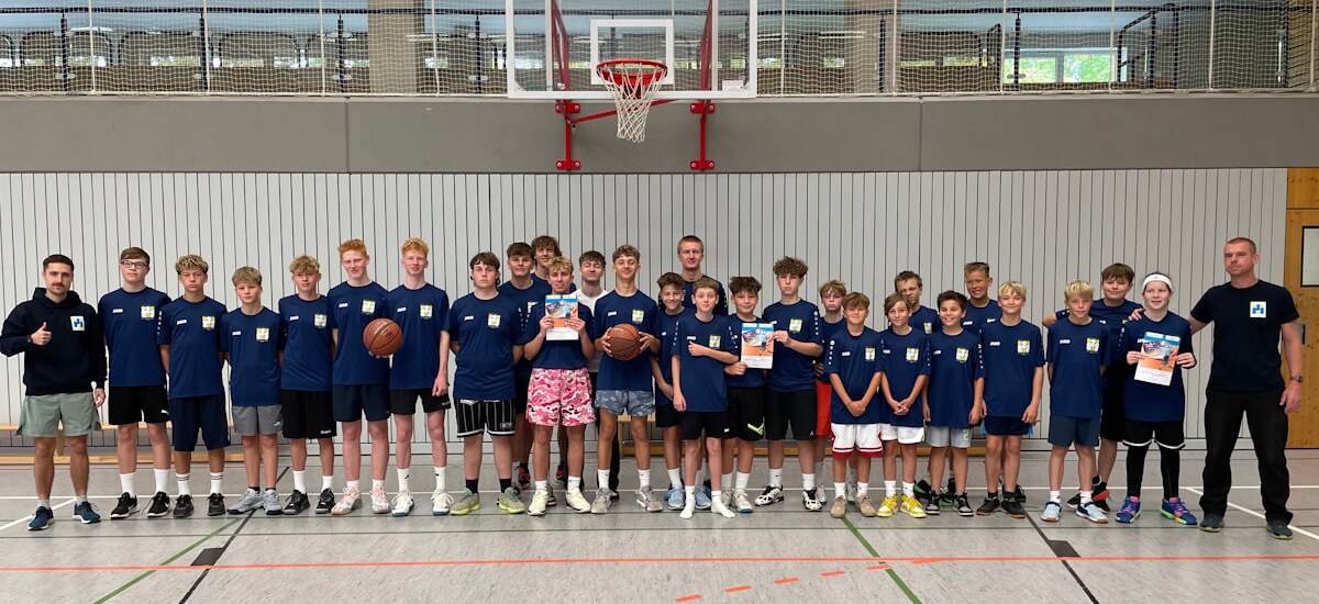 JTFO - das ASG Sömmerda qualifiziert sich für das Schulamtsfinale im Basketball